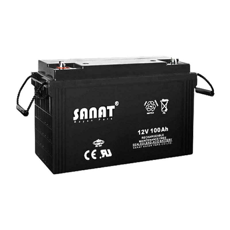 Sealed Lead Acid Battery SANAT 100 amp 12 volt battery 