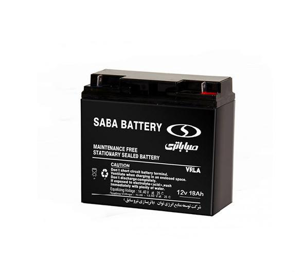 Sealed Lead Acid Battery Saba Battery 18 Amp 12 Volt Battery 