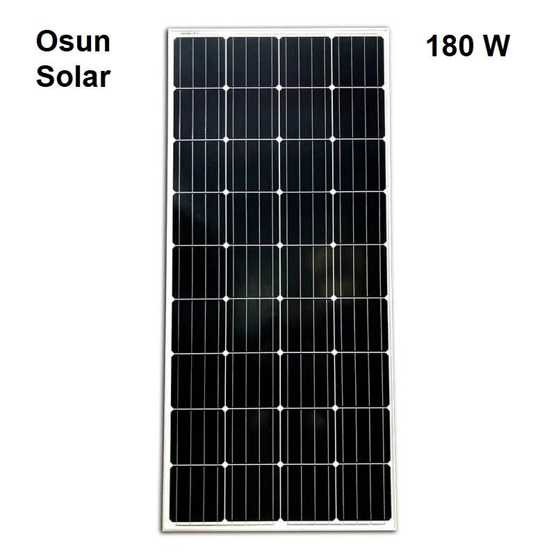 Monocrystalline Osan Solar 180 watt solar panel 