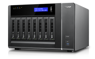 Network Hard QNAP TVS-EC880-E3-8G 