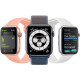 Smart Watch Apple 7 Series 41mm Aluminum Case with Sport silicone Band 