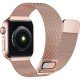 Smart Watch Apple 77 Series 45mm Stainless Steel Case with Milanese Loop Steel Band 
