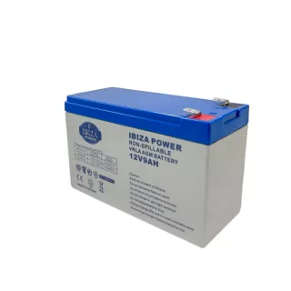 IBIZA UPS 12V 9A Gel Battery