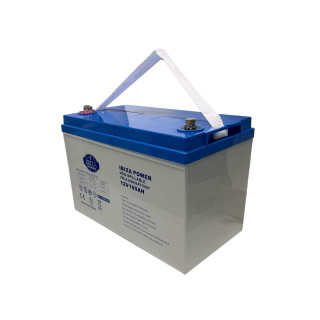 IBIZA 100 Amp 12 Volt Deep Cycle Solar Battery Gel Battery