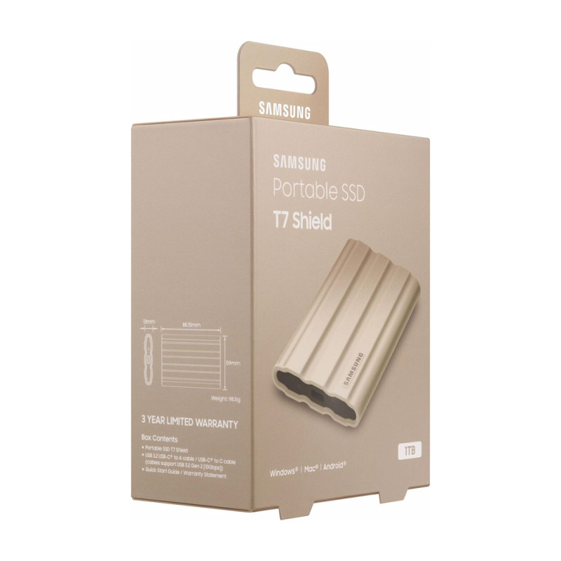 SSD Samsung T7 SHIELD 1 TB 