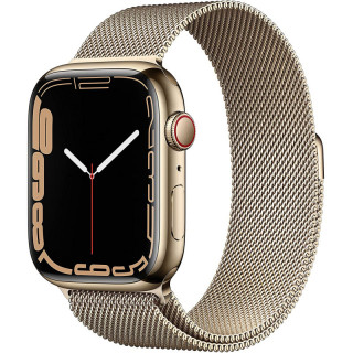 Apple 77 Series 45mm Stainless Steel Case with Milanese Loop Steel Band Smart Watch