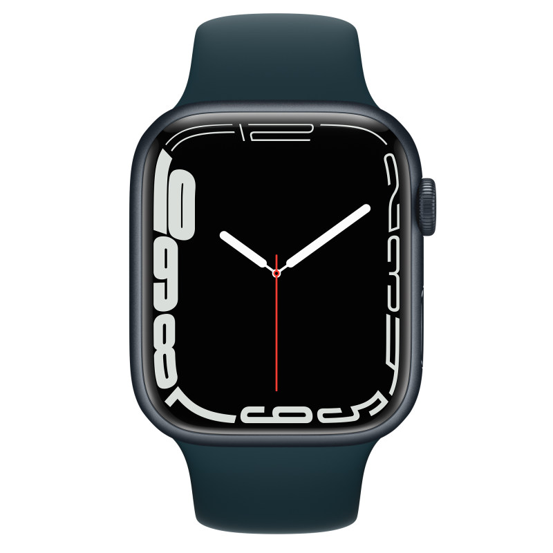 Smart Watch Apple 7 Series 41mm Aluminum Case with Sport silicone Band 