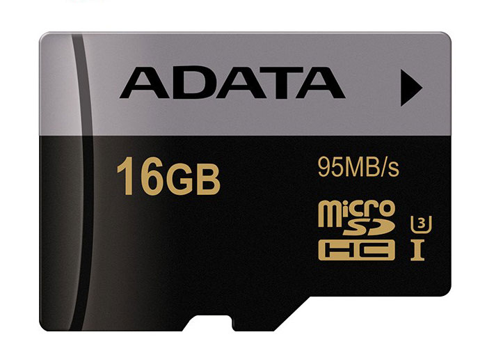 Micro SD ADATA Premier Pro UHS-I U3 Class 10 95MBps microSDHC - 16GB 
