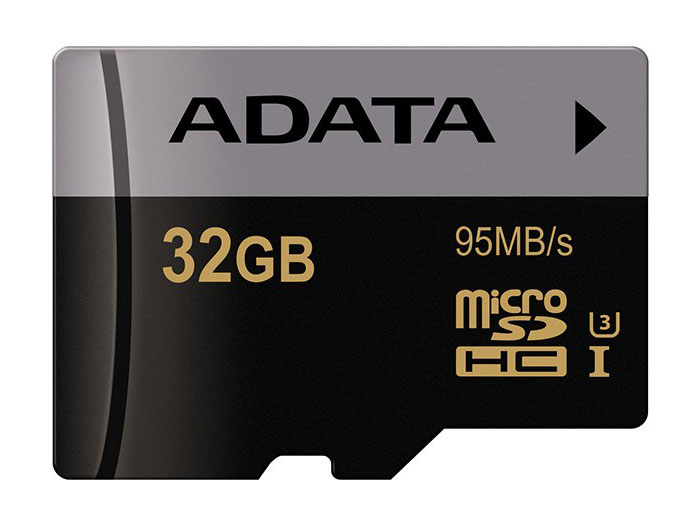 Micro SD ADATA Premier Pro UHS-I U3 Class 10 95MBps microSDHC - 32GB 