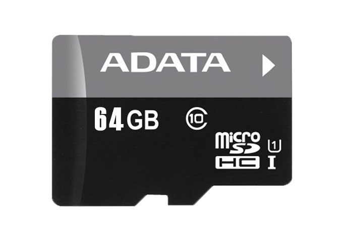 Micro SD ADATA Premier UHS-I Class 10 30MBps microSDHC - 64GB 