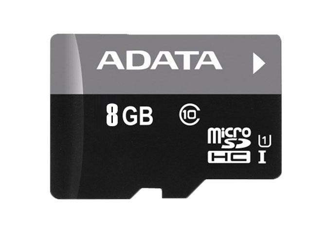 Micro SD ADATA Premier UHS-I Class 10 30MBps microSDHC - 8GB 