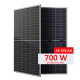Monocrystalline AE SOLAR 700W Bifacial Solar Panel Meteor Series 