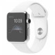 Smart Band Apple Watch Sport 42mm Silver Bracelet Blanc 