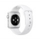 Smart Band Apple Watch Sport 42mm Silver Bracelet Blanc 