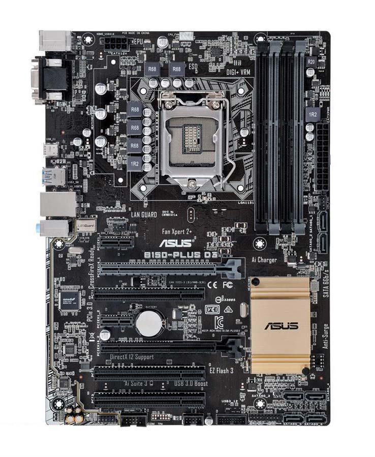 Motherboard INTEL Support ASUS B150-PLUS D3 (1151) 