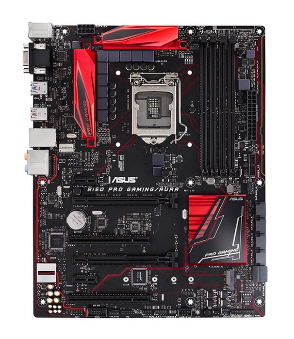 Motherboard INTEL Support ASUS B150 PRO GAMING/AURA(1151) 