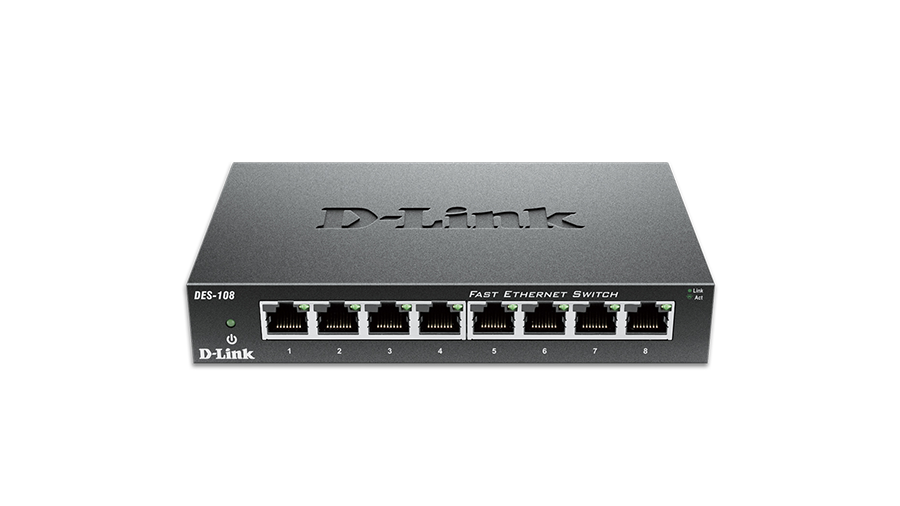 Switch D-LINK DES-108 