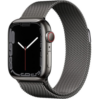 Apple 77 Series 45mm Stainless Steel Case with Milanese Loop Steel Band Smart Watch