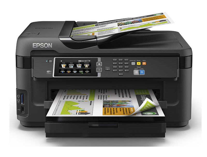 Multifunction Inkjet Printer Epson WorkForce WF-7610DWF 