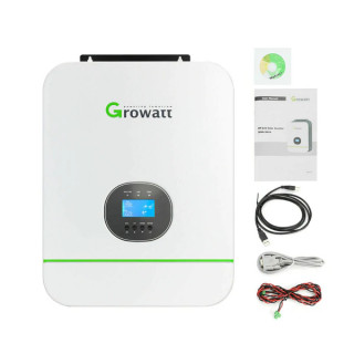 Growatt SPF 3000 TL HVM-24 model with 50 amp MPPT charger sunverter
