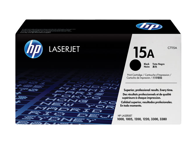 Cartridge HP 15A Black 