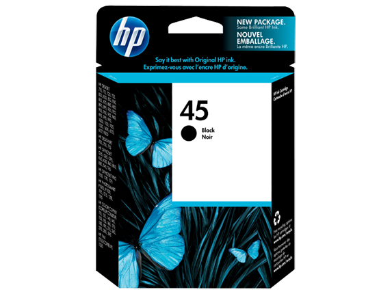 Cartridge HP 45 Black Original Ink undefined