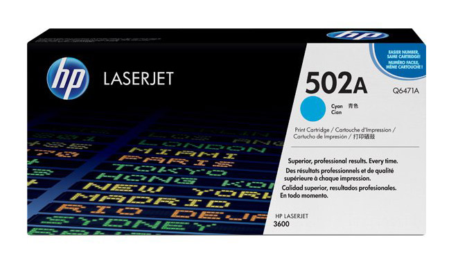 Cartridge HP 502A Magenta Q6471A 