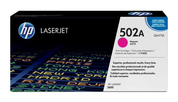Cartridge HP 502A Magenta Q6473A 