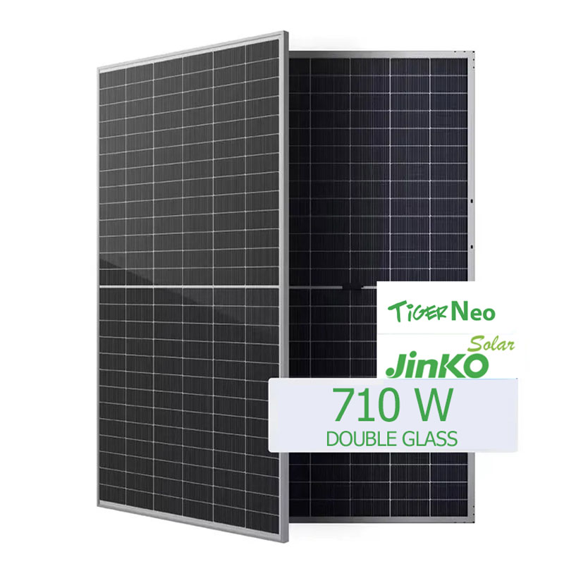 Monocrystalline Jinko Solar 710 Watt Bifacial Solar Panel with N-TYPE Technology 