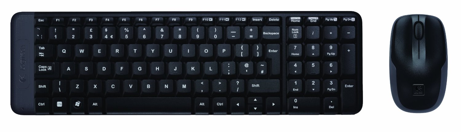 Keyboard And Mouse Logitech MK220 Wireless 