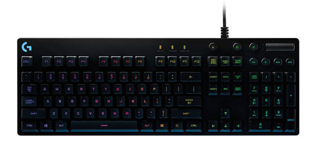 Keyboard Logitech G810 Orion Spectrum Gaming 