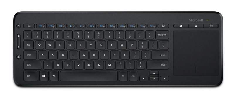 Keyboard Microsoft All-in-One Media Wireless 