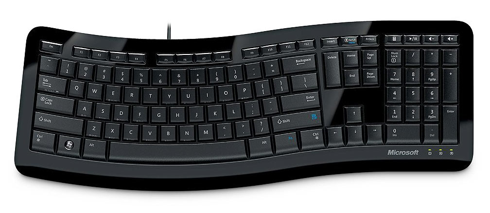 Keyboard Microsoft Comfort Curve 3000 