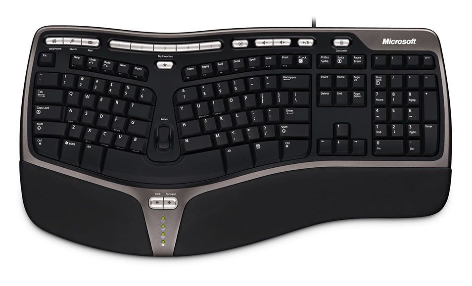 Keyboard Microsoft Natural Ergonomic 4000 