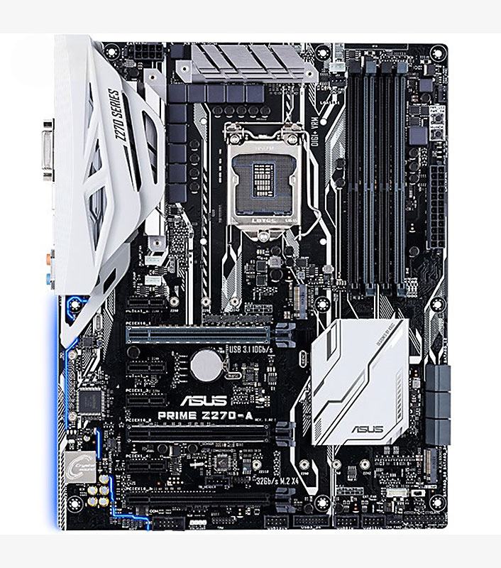 Motherboard INTEL Support ASUS PRIME Z270-A 