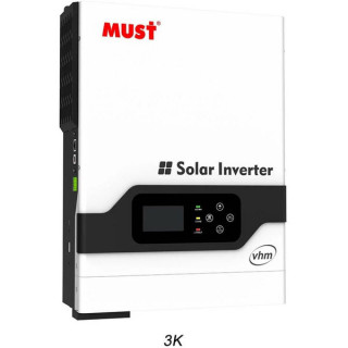 MUST 3KVA model PV1800 with 60 amp MPPT charger sunverter