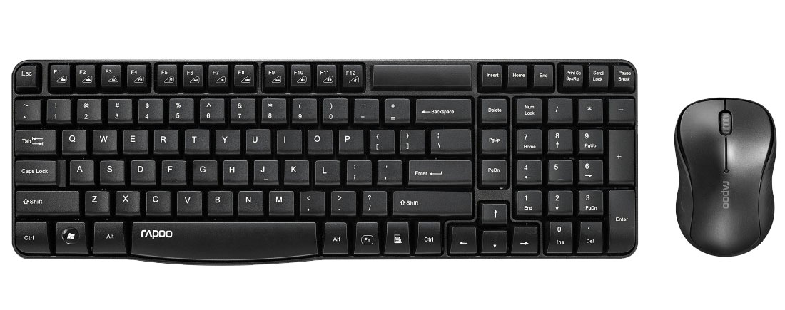 Keyboard And Mouse Rapoo 1860 Wireless 