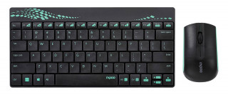 Rapoo 8000 Wireless Keyboard And Mouse