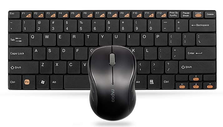 Keyboard And Mouse Rapoo Optical 9020 Wireless 