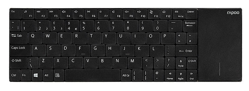 Keyboard Rapoo E2710 Wireless Multimedia Touch 