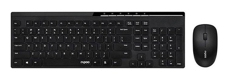 Keyboard And Mouse Rapoo X8100 
