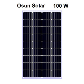 Osan Solar 100 watt solar panel Monocrystalline