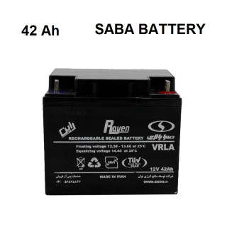 Saba Battery 42 amp 12 volt Sealed Lead Acid Battery