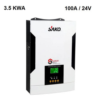 SAKO 24 Volt SUNON PRO model with 100 Amp MPPT charger sunverter