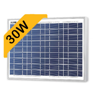 Top Ray Solar panel 30 watts 17.6 volts Polycrystalline