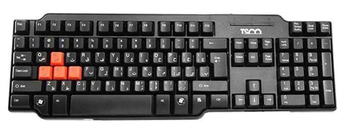 Keyboard TSCO TK 8002 Gaming 