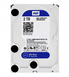 Western Digital 2TB SATA 6Gb/s BLUE Internal Hard Disk